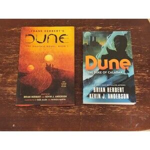 NEW Dune: the Graphic Novel #1 and NEW The Duke Of Caladan (BOTH 1ST EDITION)